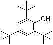 structure of CAS# 732-26-3, 2,4,6-Tri-tert-butylphenol;2,4,6-Tris(1,1-dimethylethyl)-phenol