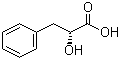 结构式 CAS# 7326-19-4, D-3-苯乳酸; D-2-羟基-3-苯丙酸