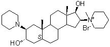Vecuronium Bromide Related Compound C molecular structure (CAS 73319-30-9)
