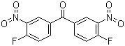 4,4'-Difluoro-3,3'-dinitrobenzophenone molecular structure (CAS 73329-64-3)