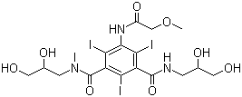 Iopromide molecular structure (CAS 73334-07-3)