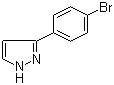 3-(4-Bromophenyl)-1H-pyrazole molecular structure (CAS 73387-46-9)