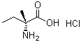 D-Isovaline hydrochloride molecular structure (CAS 73473-40-2)