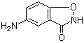 结构式 CAS# 73498-28-9, 5-氨基-1,2-苯并异恶唑-3(2H)-酮