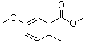 Methyl 5-methoxy-2-methylbenzoate molecular structure (CAS 73502-03-1)