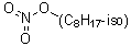 Isooctyl nitrate molecular structure (CAS 73513-43-6)