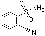 2-Cyanobenzenesulfonamide molecular structure (CAS 73542-86-6)
