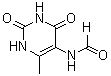 N-(1,2,3,4-Tetrahydro-6-methyl-2,4-dioxo-5-pyrimidinyl)formamide molecular structure (CAS 7357-42-8)
