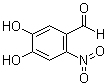 2-硝基-4,5-二羟基苯甲醛分子结构 (CAS 73635-75-3)