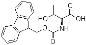 Fmoc-L-threonine molecular structure (CAS 73731-37-0)