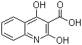 2,4-Dihydroxy-3-quinolinecarboxylic acid molecular structure (CAS 73776-24-6)