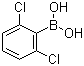 structure of CAS# 73852-17-2, 2,6-Dichlorophenylboronic acid;2,6-Dichlorobenzeneboronic acid