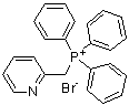 2-(Pyridylmethyl)triphenylphosphonium bromide molecular structure (CAS 73870-22-1)