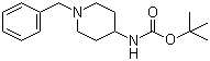 1-Benzyl-4-(N-Boc-amino)piperidine molecular structure (CAS 73889-19-7)