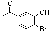 结构式 CAS# 73898-22-3, 1-(4-溴-3-羟基苯基)乙酮