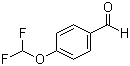 structure of CAS# 73960-07-3, 4-(Difluoromethoxy)benzaldehyde