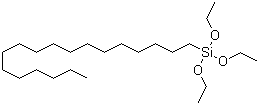 Octadecyltriethoxysilane molecular structure (CAS 7399-00-0)