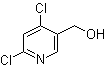 4,6-Dichloro-3-pyridinemethanol molecular structure (CAS 73998-95-5)