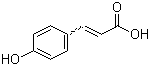 4-Hydroxycinnamic acid molecular structure (CAS 7400-08-0)
