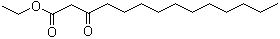 Ethyl 3-oxotetradecanoate molecular structure (CAS 74124-22-4)