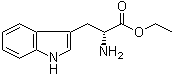 结构式 CAS# 74126-25-3, D-色氨酸乙酯