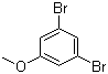 结构式 CAS# 74137-36-3, 3,5-二溴苯甲醚