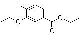 结构式 CAS# 741699-04-7, 3-乙氧基-4-碘苯甲酸乙酯