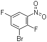 structure of CAS# 741721-51-7, 3-Bromo-2,5-difluoronitrobenzene;1-Bromo-2,5-difluoro-3-nitrobenzene; 2,5-Difluoro-3-nitrobromobenzene