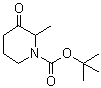 tert-Butyl 2-methyl-3-oxopiperidine-1-carboxylate molecular structure (CAS 741737-30-4)