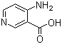 4-Aminonicotinic acid molecular structure (CAS 7418-65-7)