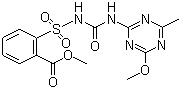Metsulfuron methyl molecular structure (CAS 74223-64-6)