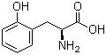 L-2-羟基苯丙氨酸分子结构 (CAS 7423-92-9)