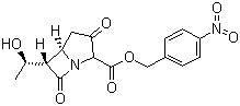 structure of CAS# 74288-40-7, p-Nitrobenzyl-6-(1-hydroxyethyl)-1-azabicyclo(3.2.0)heptane-3,7-dione-2-carboxylate;6-[(1R)-1-Hydroxyethyl]-3,7-dioxo-1-azabicyclo[3.2.0]heptane-2-carboxylic acid (5R,6S)-(4-nitrophenyl)methyl ester; ADC 13