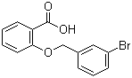 2-[(3-Bromobenzyl)oxy]benzoic acid molecular structure (CAS 743453-43-2)