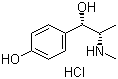 4-Hydroxyephedrine hydrochloride molecular structure (CAS 7437-54-9)