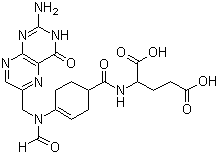 脱水亚叶酸分子结构 (CAS 7444-29-3)