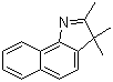 结构式 CAS# 74470-85-2, 2,3,3-三甲基-3H-苯并[g]吲哚