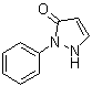 结构式 CAS# 7456-81-7, 1,2-二氢-2-苯基-3H-吡唑-3-酮