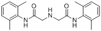 structure of CAS# 745798-07-6, 2,2'-Iminobis(N-(2,6-dimethylphenyl)acetamide;2-[[2-(2,6-dimethylanilino)-2-oxoethyl]amino]-N-(2,6-dimethylphenyl)acetamide
