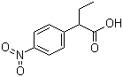 2-(4-Nitrophenyl)butyric acid molecular structure (CAS 7463-53-8)