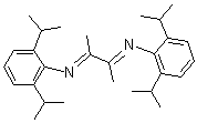 2,3-Bis(2,6-diisopropylphenylimino)butane molecular structure (CAS 74663-77-7)