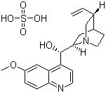 奎尼丁硫酸盐分子结构 (CAS 747-45-5)