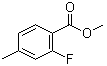 结构式 CAS# 74733-29-2, 2-氟-4-甲基苯甲酸甲酯