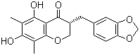 麦冬高异黄酮 A分子结构 (CAS 74805-92-8)