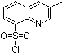 结构式 CAS# 74863-82-4, 3-甲基-8-喹啉磺酰氯