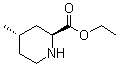 trans-(±)-4-Methyl-2-piperidinecarboxylic acid ethyl ester molecular structure (CAS 74863-85-7)