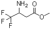 结构式 CAS# 748746-28-3, 3-氨基-4,4,4-三氟丁酸甲酯