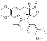 5-乙酰氧基罗汉松脂酚二甲醚分子结构 (CAS 74892-45-8)