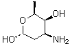 3-Amino-2,3,6-trideoxy-alpha-L-lyxo-hexopyranose molecular structure (CAS 749168-24-9)