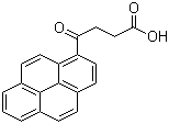 4-氧代-4-芘-1-基丁酸分子结构 (CAS 7499-60-7)